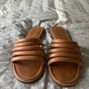 Madewell Brown Leather Sandles Size 7